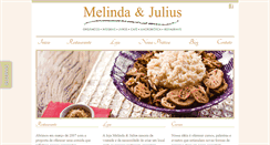 Desktop Screenshot of melindaejulius.com.br